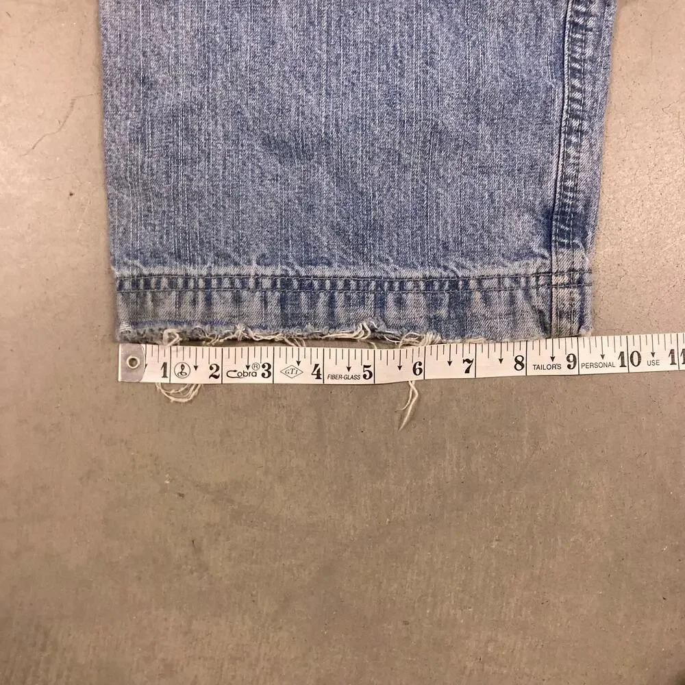 vintage baggy old navy cargo painter carpenter jeans 34x34